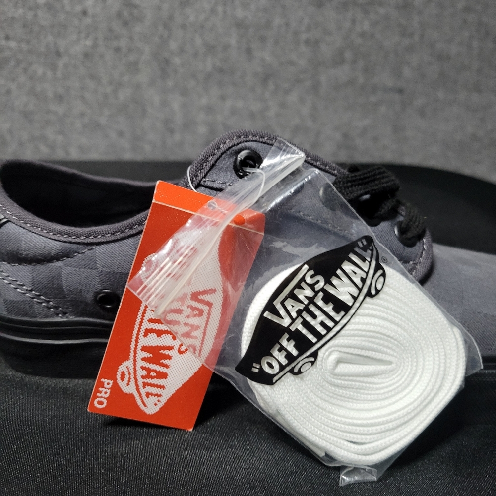 Vans Chima Ferguson Pro Checkerboard Ultra Cush Lite Sneakers 7.5 Gray - Picture 14 of 15
